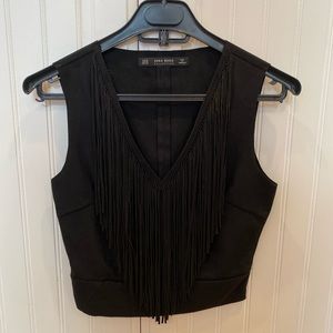 Black Zara top